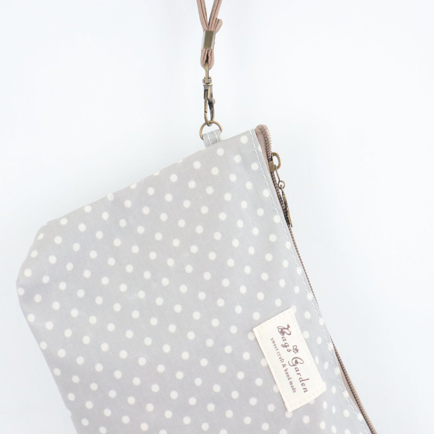 Bags Garden neceser Neceser mini waterproof Lunares Greige Bags Garden Bags Garden