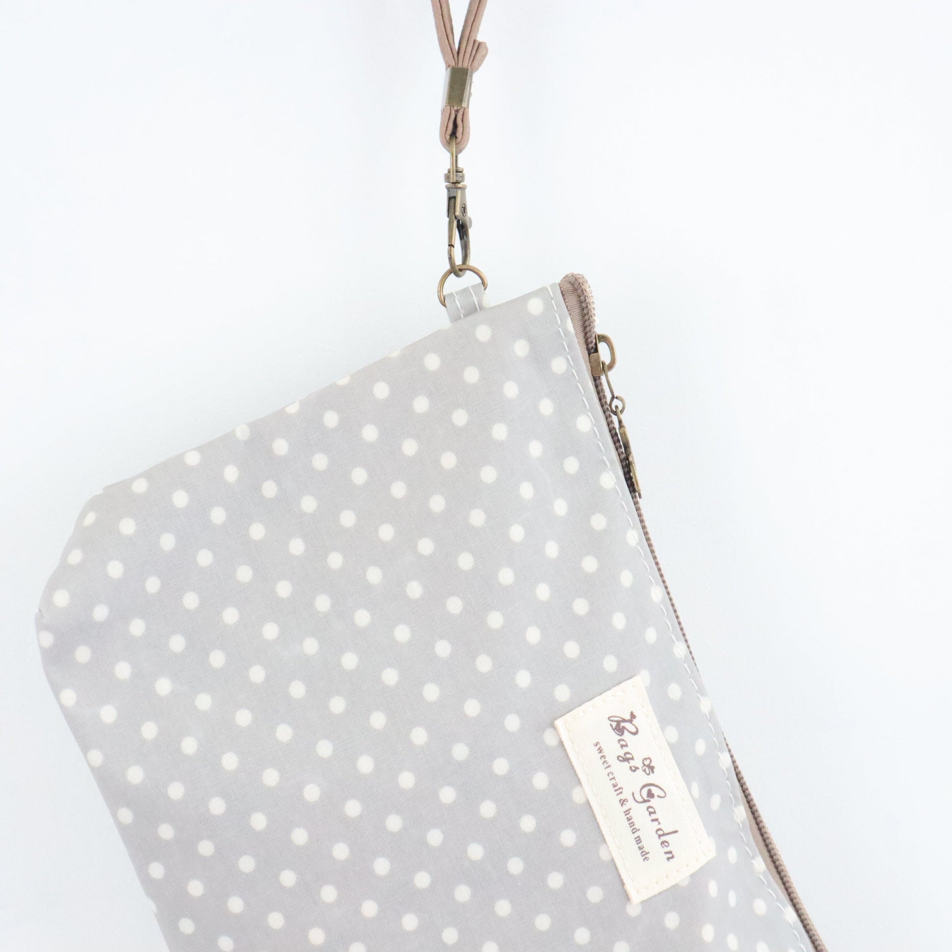 Bags Garden neceser Neceser mini waterproof Lunares Greige Bags Garden Bags Garden