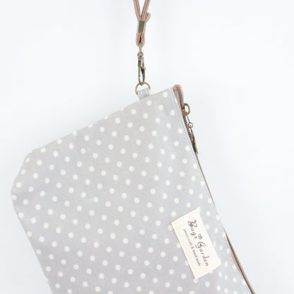 Bags Garden neceser Neceser mini waterproof Lunares Greige Bags Garden Bags Garden