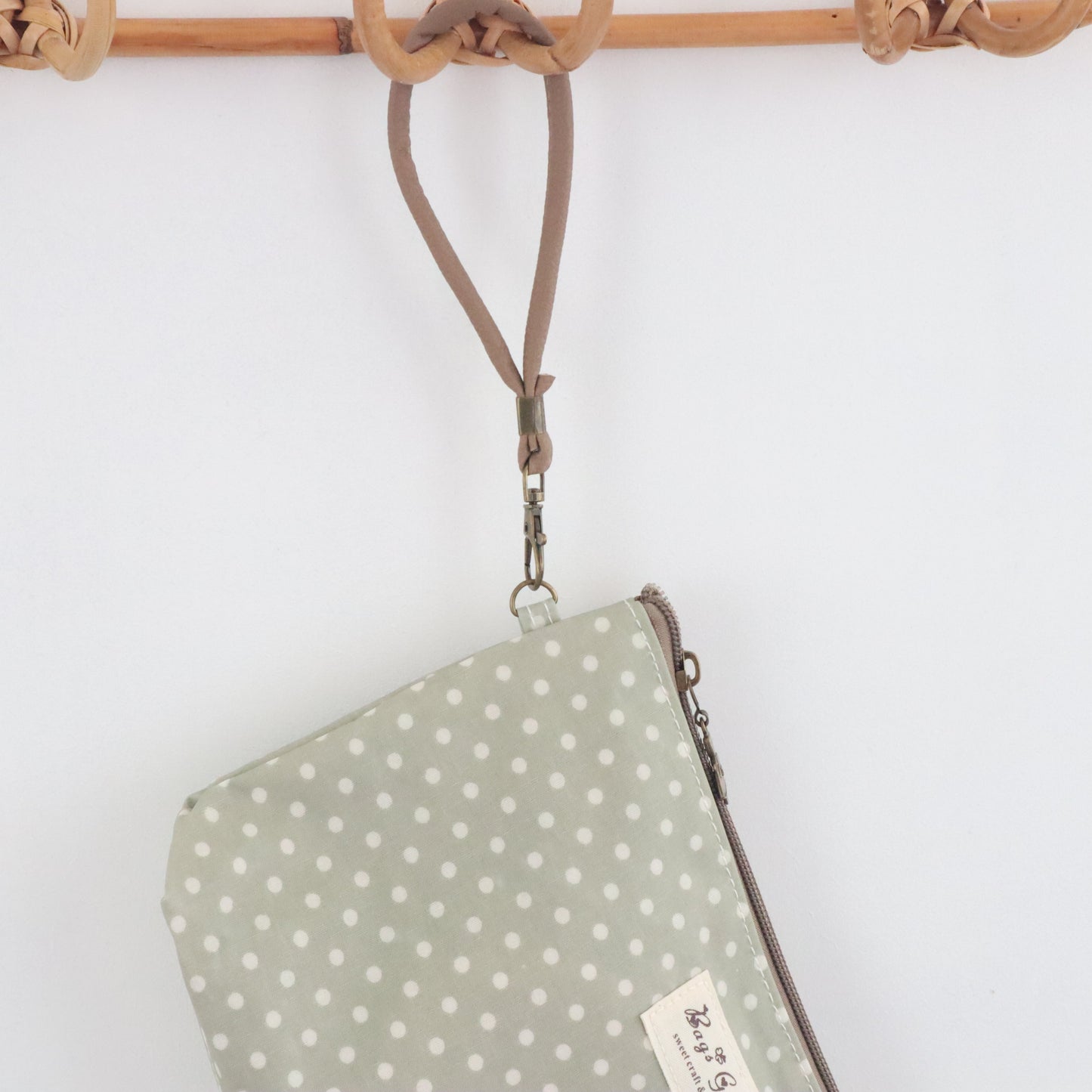 Bags Garden neceser Neceser mini waterproof Lunares Mint Bags Garden Bags Garden