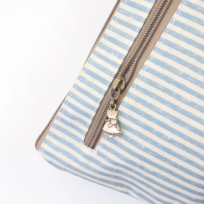 Bags Garden neceser Neceser mini waterproof Rayas Azulado Bags Garden Bags Garden