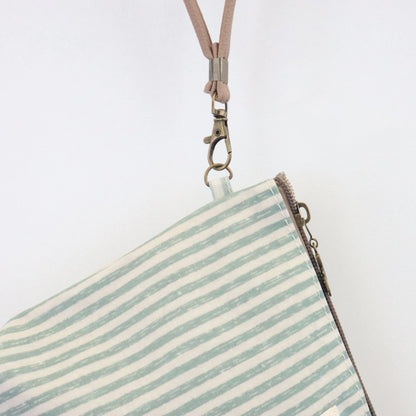 Bags Garden neceser Neceser mini waterproof Rayas Mint Bags Garden Bags Garden