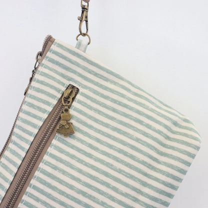 Bags Garden neceser Neceser mini waterproof Rayas Mint Bags Garden Bags Garden