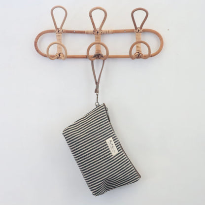 Bags Garden neceser Neceser mini waterproof Rayas Negro Bags Garden Bags Garden