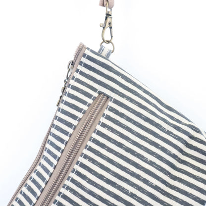 Bags Garden neceser Neceser mini waterproof Rayas Negro Bags Garden Bags Garden