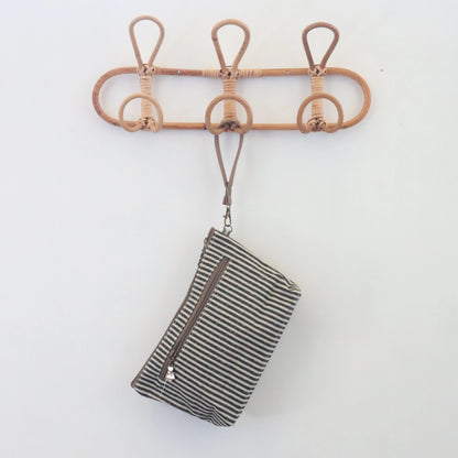 Bags Garden neceser Neceser mini waterproof Rayas Negro Bags Garden Bags Garden