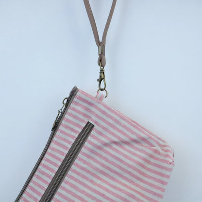 Bags Garden neceser Neceser mini waterproof Rayas Rosa Bags Garden Bags Garden