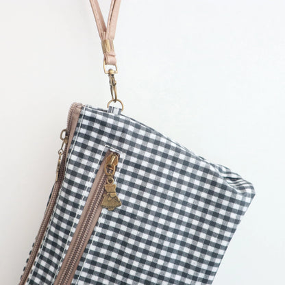 Neceser mini waterproof Vichy Negro Bags Garden - Bags Garden