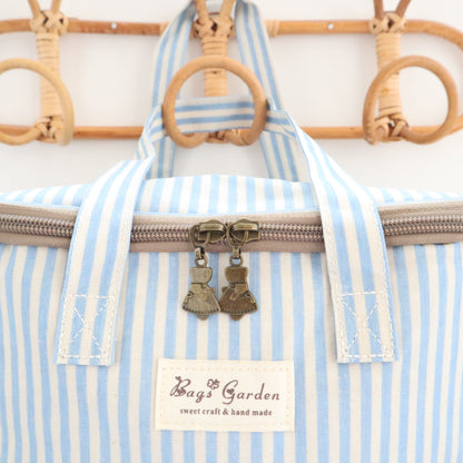 Bags Garden bolso de mano Nevera impermeable Bags Garden cuadrada Azul Bags Garden