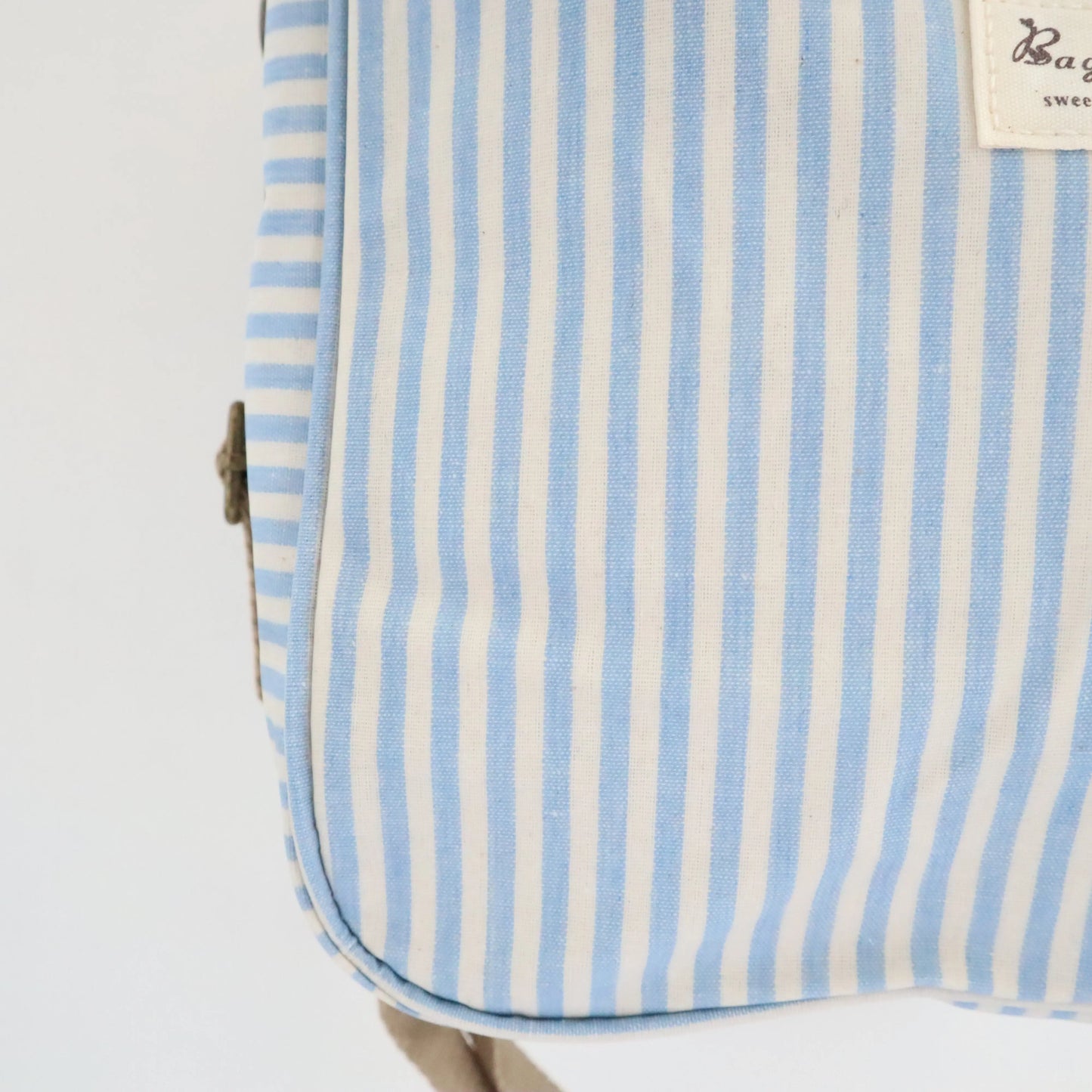 Bags Garden bolso de mano Nevera impermeable Bags Garden cuadrada Rayas Azul Bags Garden