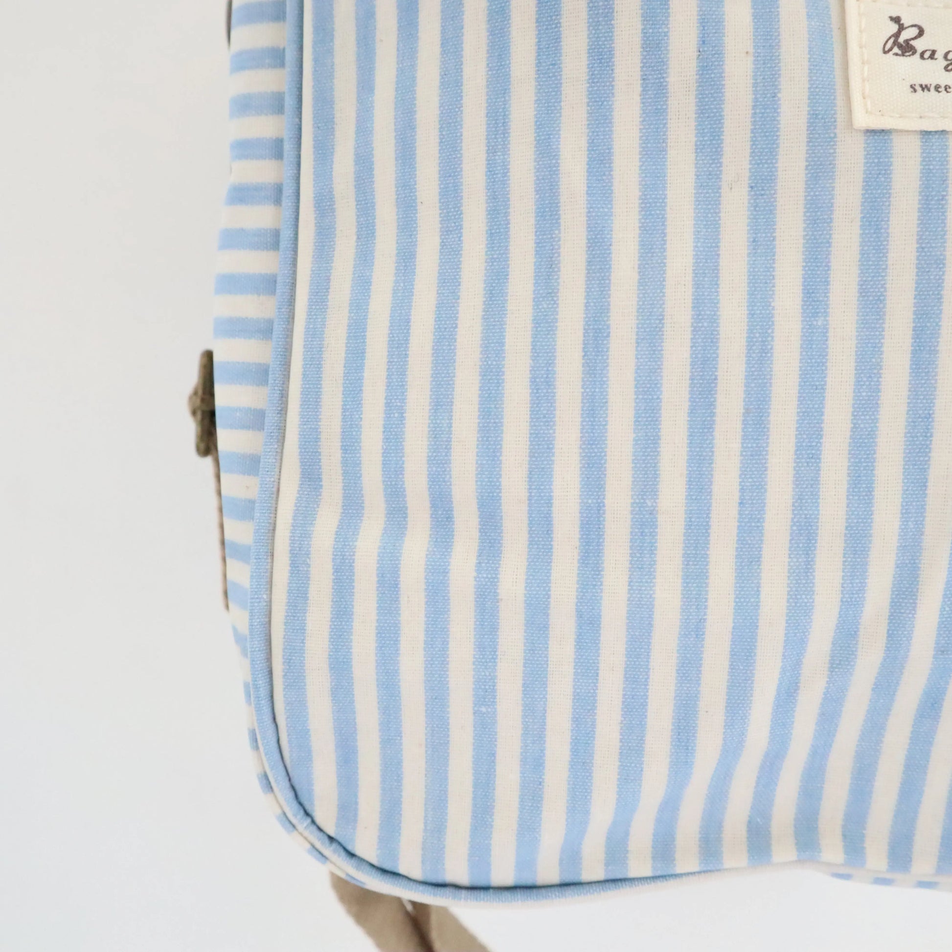Bags Garden bolso de mano Nevera impermeable Bags Garden cuadrada Rayas Azul Bags Garden