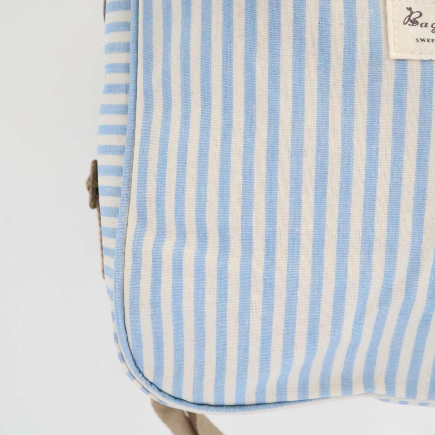 Bags Garden bolso de mano Nevera impermeable Bags Garden cuadrada Rayas Azul Bags Garden