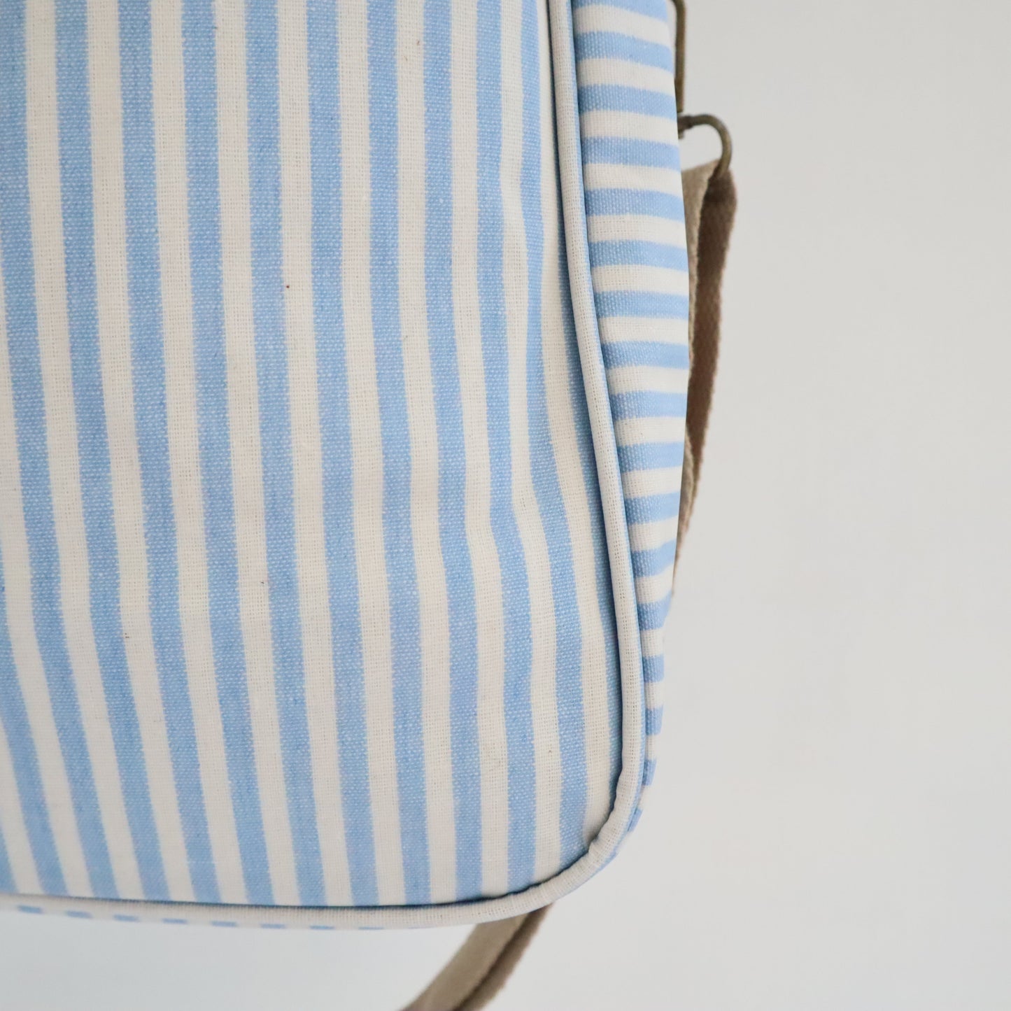 Bags Garden bolso de mano Nevera impermeable Bags Garden cuadrada Rayas Azul Bags Garden