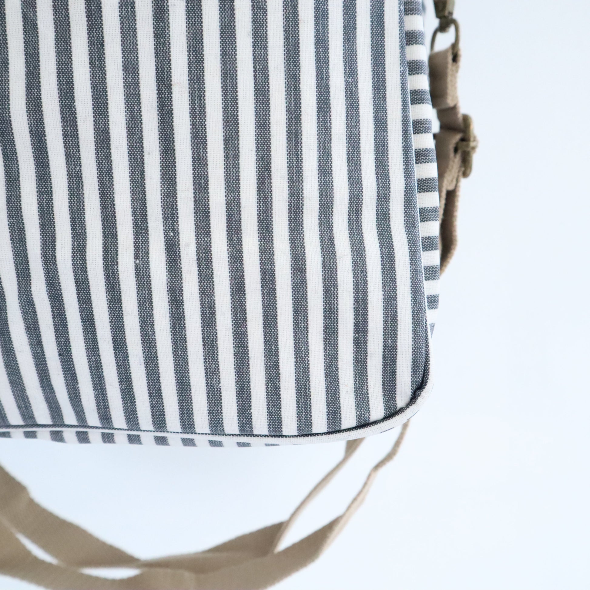 Bags Garden bolso de mano Nevera impermeable Bags Garden cuadrada Rayas Negro Bags Garden