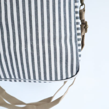 Bags Garden bolso de mano Nevera impermeable Bags Garden cuadrada Rayas Negro Bags Garden