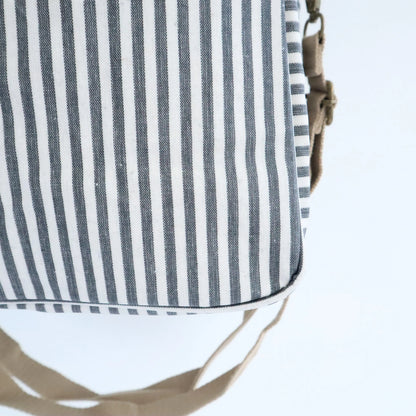 Bags Garden bolso de mano Nevera impermeable Bags Garden cuadrada Rayas Negro Bags Garden