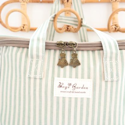 Bags Garden bolso de mano Nevera impermeable Bags Garden cuadrada Verde Mint Bags Garden