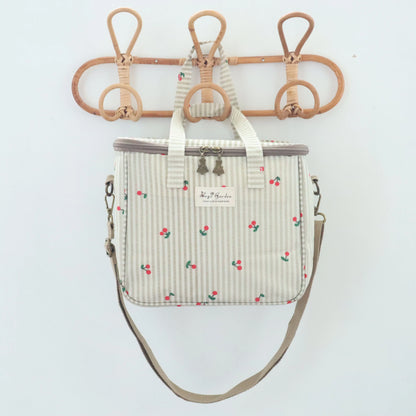 Nevera impermeable cerezas beige Bags Garden