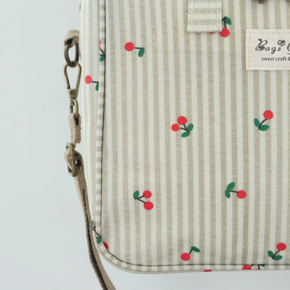 Nevera impermeable cerezas beige Bags Garden
