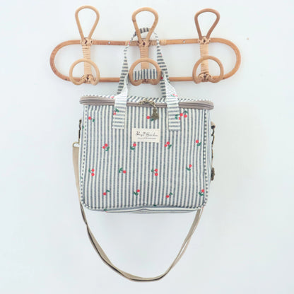 Nevera impermeable cerezas gris Bags Garden