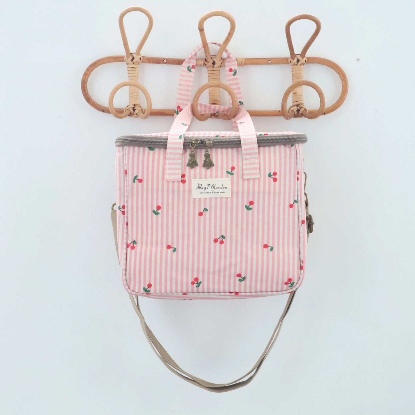 Nevera impermeable cerezas rosa Bags Garden
