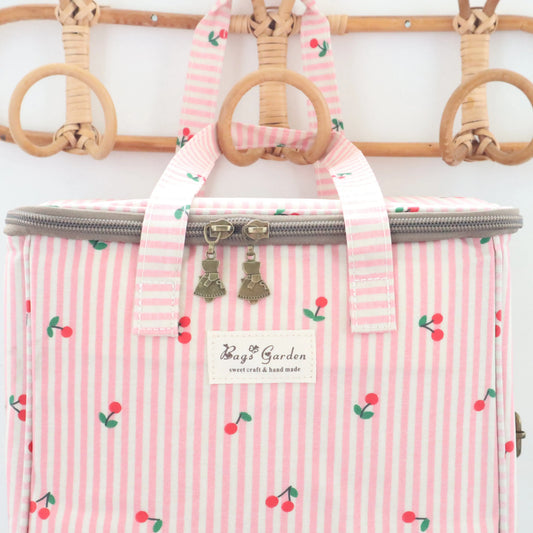 Nevera impermeable cerezas rosa Bags Garden
