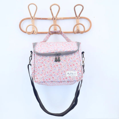 nevera impermeable floral