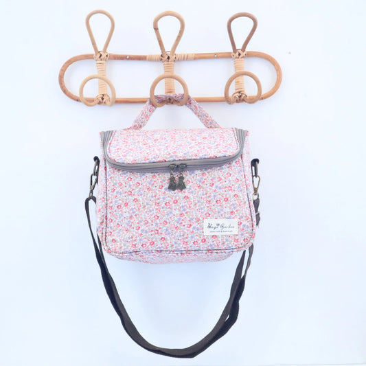 nevera impermeable floral