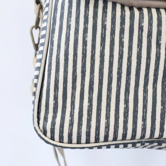 Bags Garden bolso de mano Neverita waterproof Rayas Negro Bags Garden Bags Garden