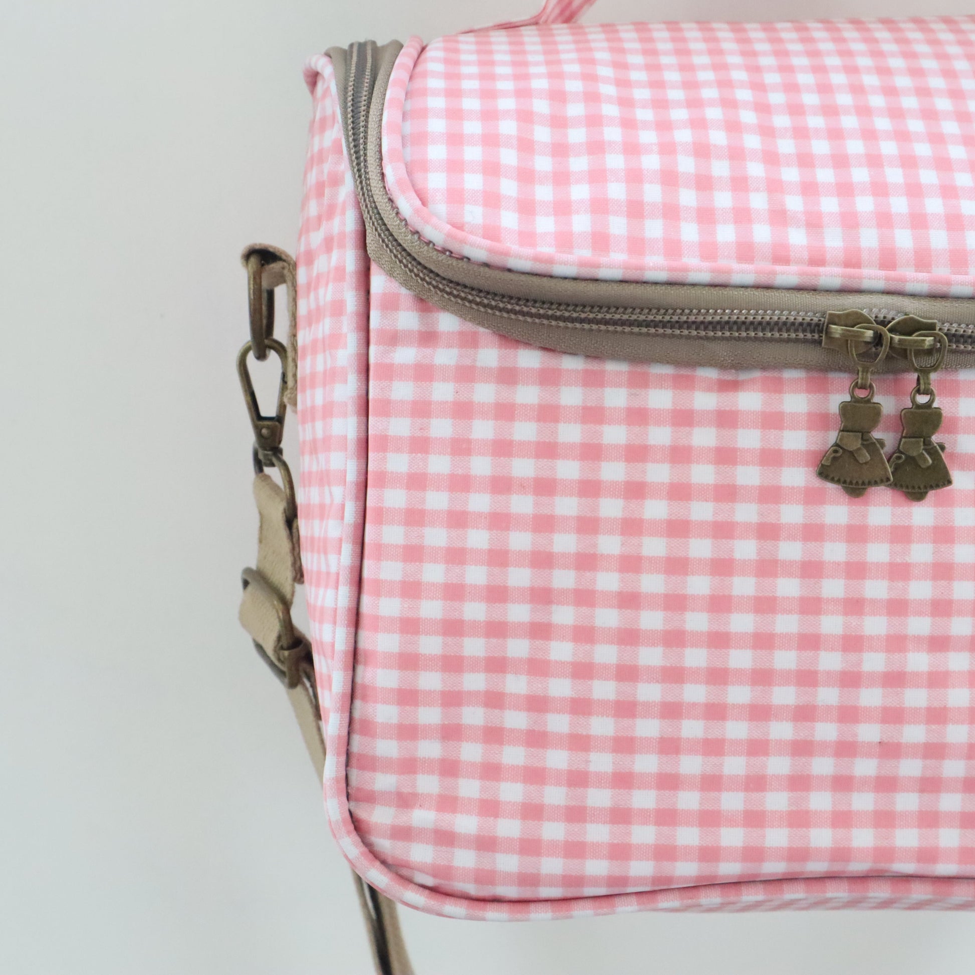 Bags Garden bolso de mano Neverita waterproof Vichy Rosa Bags Garden Bags Garden