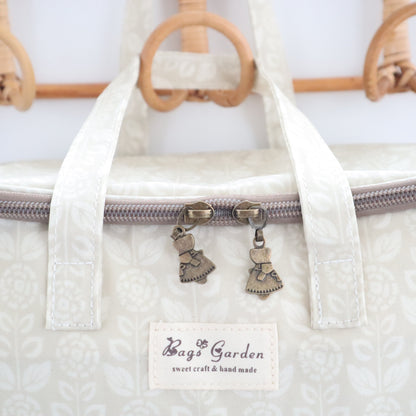 Bags Garden bolso de mano Neverita waterproof cuadrada Botánica beige Bags Garden Bags Garden