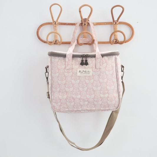 Bags Garden bolso de mano Neverita waterproof cuadrada Botánica rosa Bags Garden Bags Garden