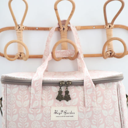 Bags Garden bolso de mano Neverita waterproof cuadrada Botánica rosa Bags Garden Bags Garden