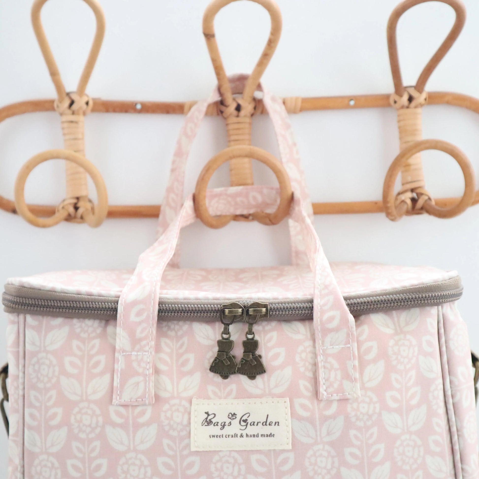 Bags Garden bolso de mano Neverita waterproof cuadrada Botánica rosa Bags Garden Bags Garden