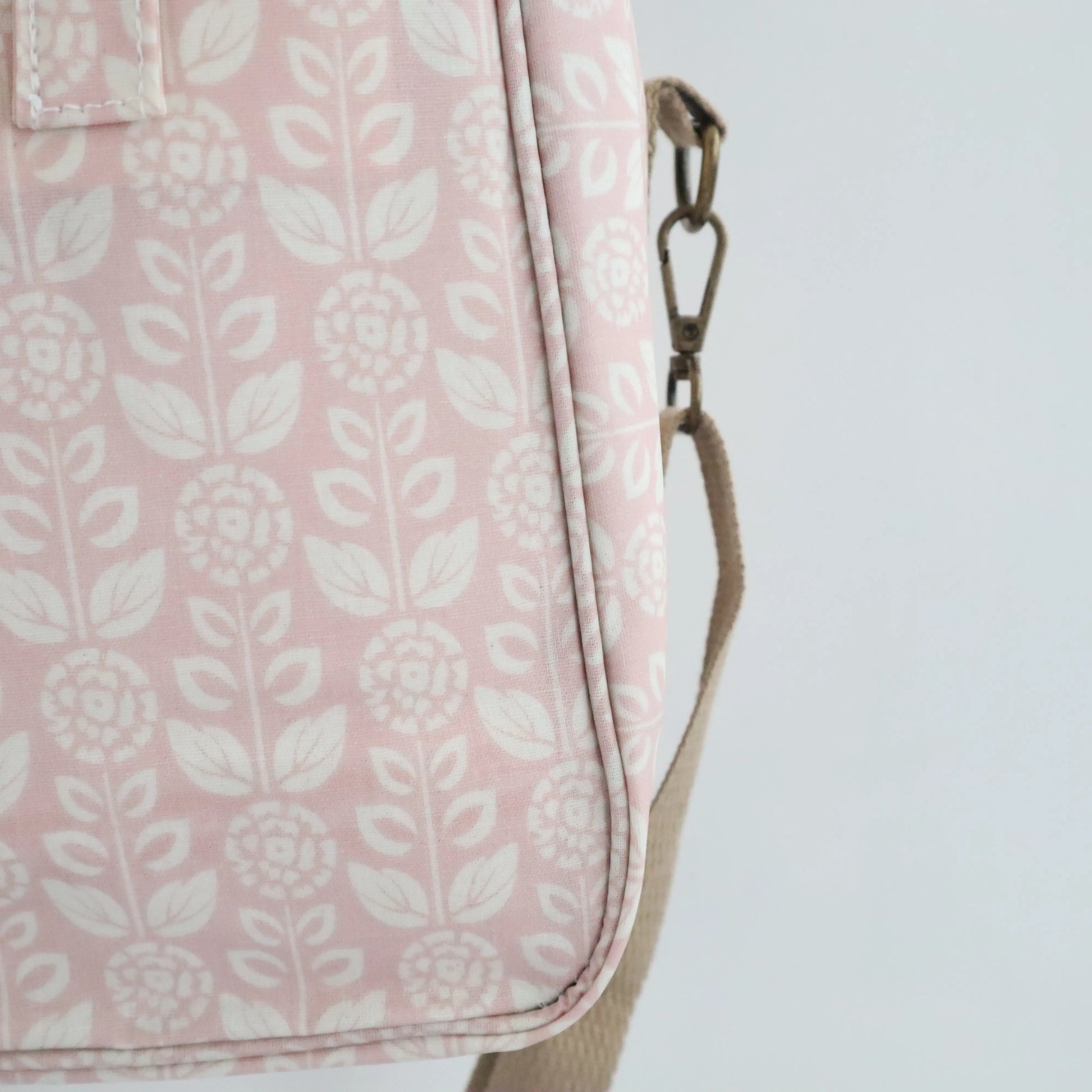 Bags Garden bolso de mano Neverita waterproof cuadrada Botánica rosa Bags Garden Bags Garden