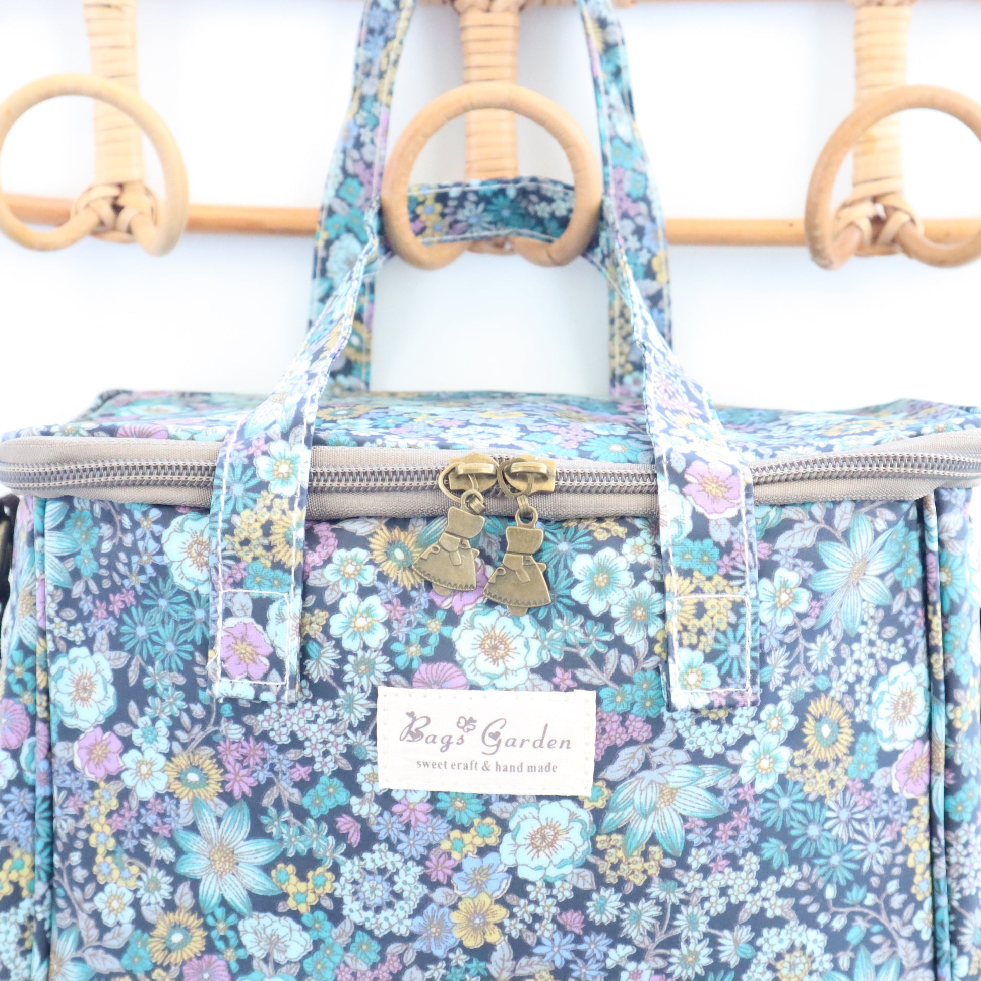 Bags Garden bolso de mano Neverita waterproof cuadrada Cacao Bags Garden Bags Garden