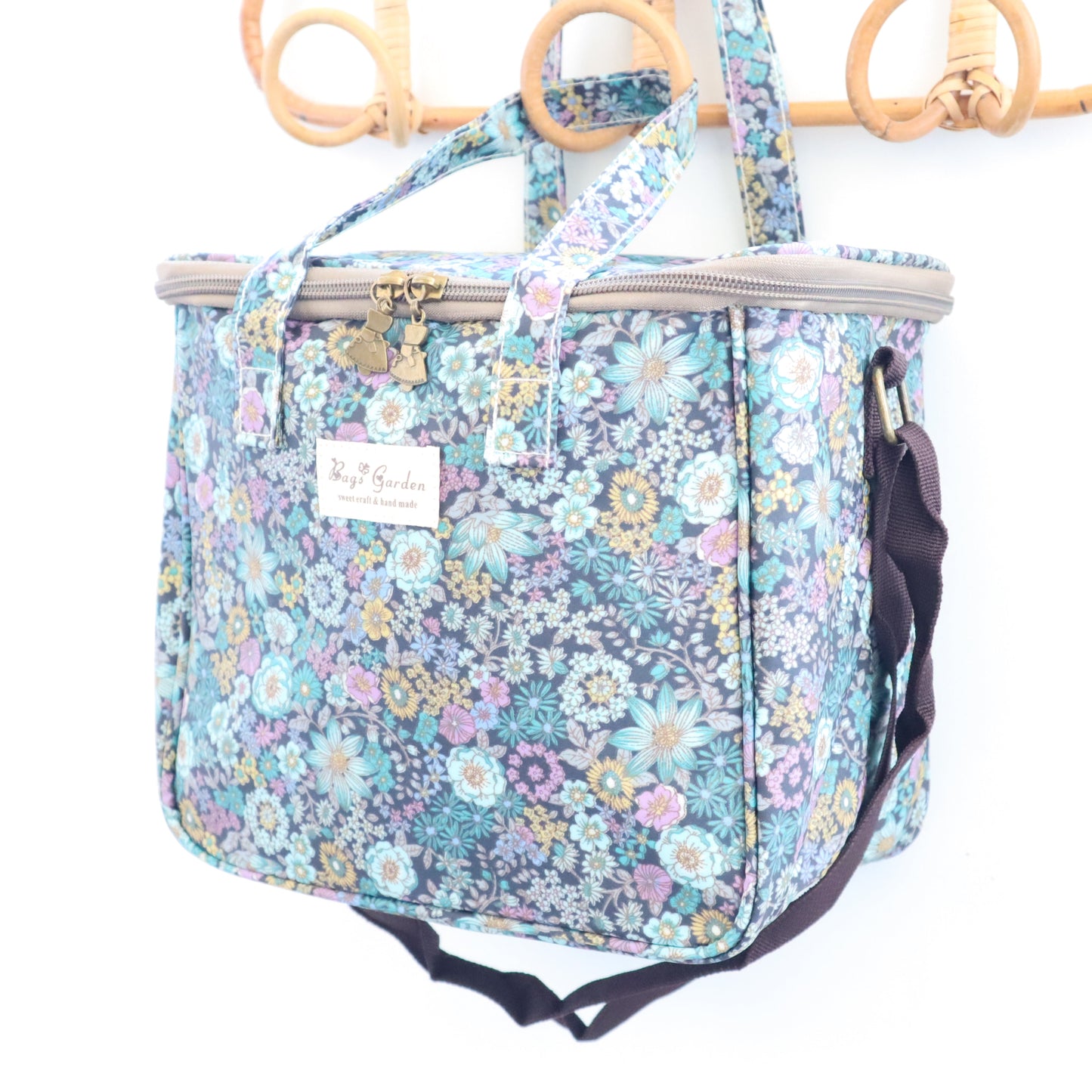 Bags Garden bolso de mano Neverita waterproof cuadrada Cacao Bags Garden Bags Garden