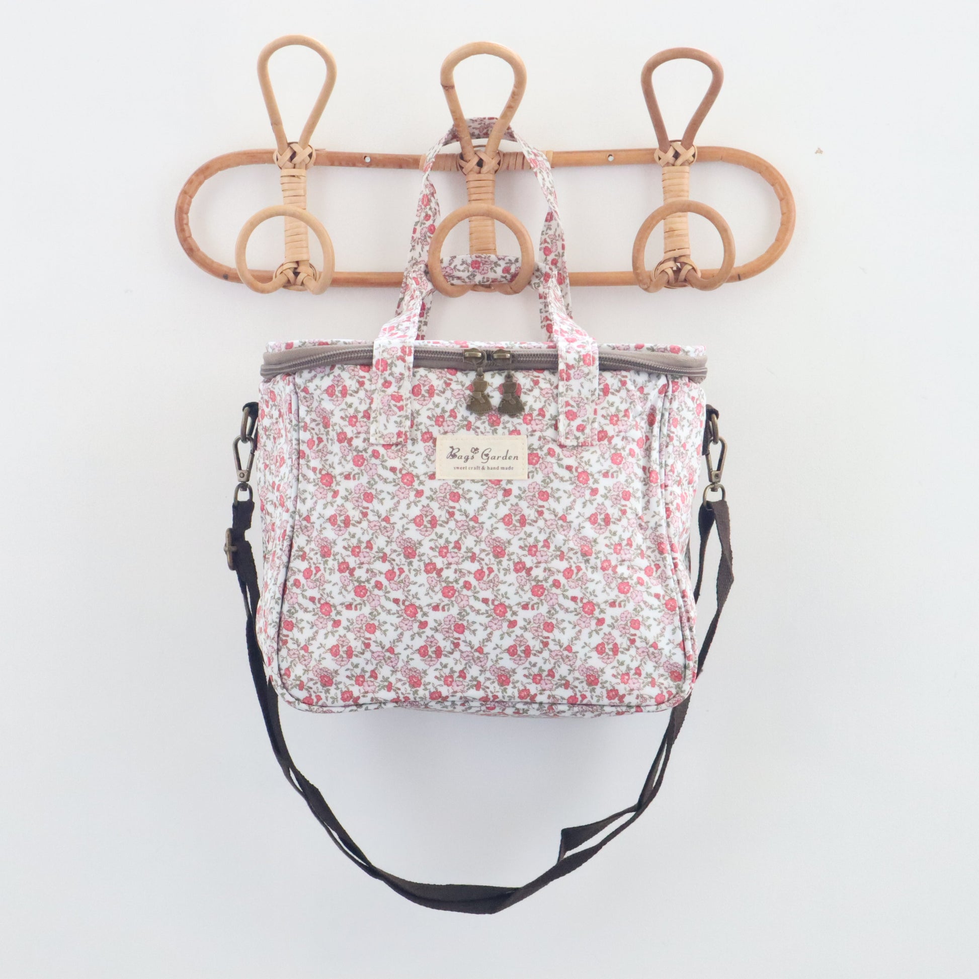 Bags Garden bolso de mano Neverita waterproof cuadrada Canela Bags Garden Bags Garden