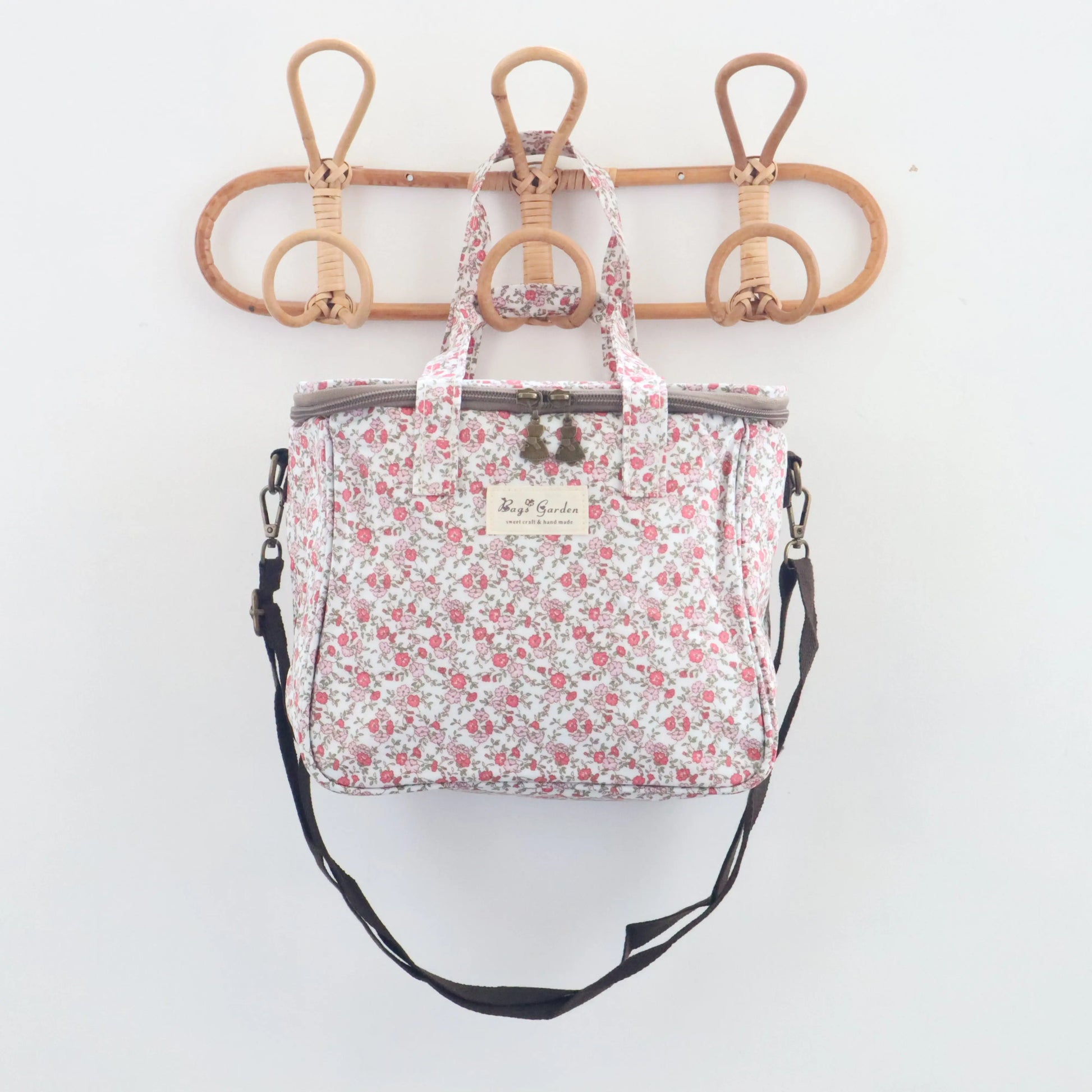 Bags Garden bolso de mano Neverita waterproof cuadrada Canela Bags Garden Bags Garden