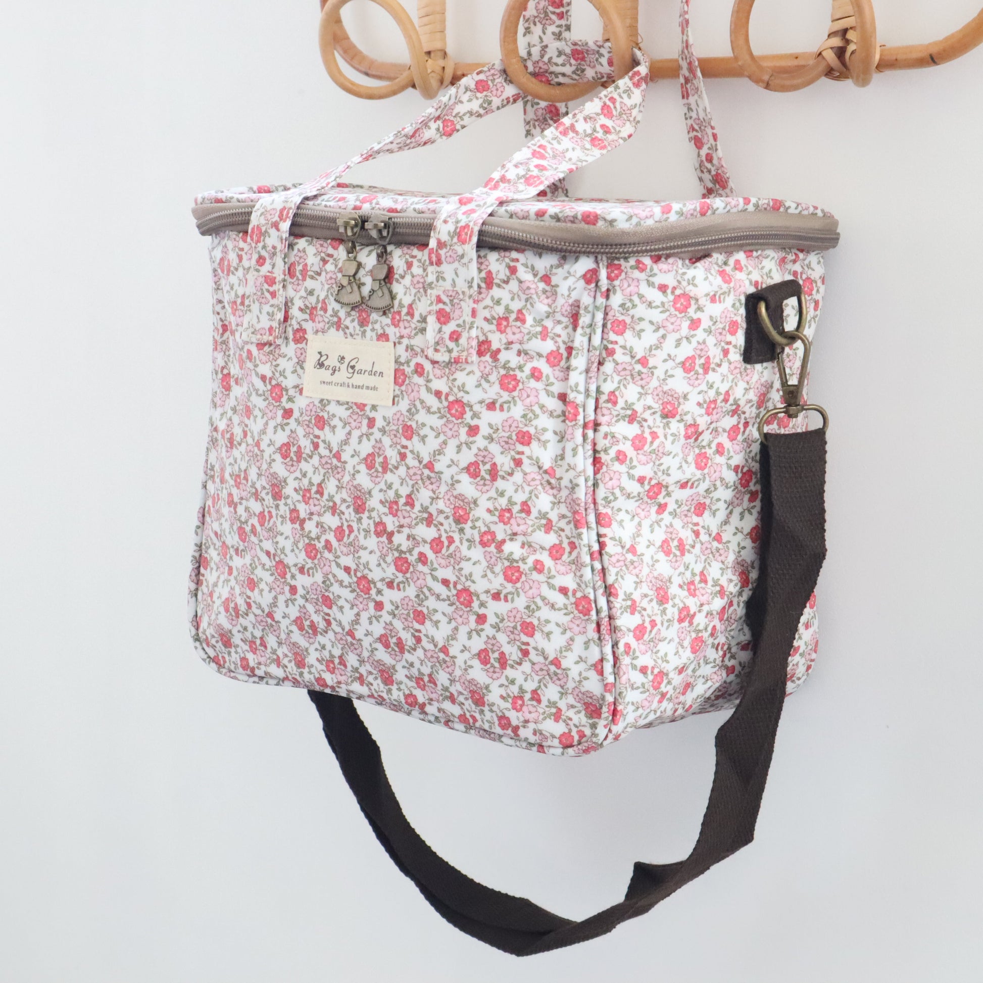 Bags Garden bolso de mano Neverita waterproof cuadrada Canela Bags Garden Bags Garden