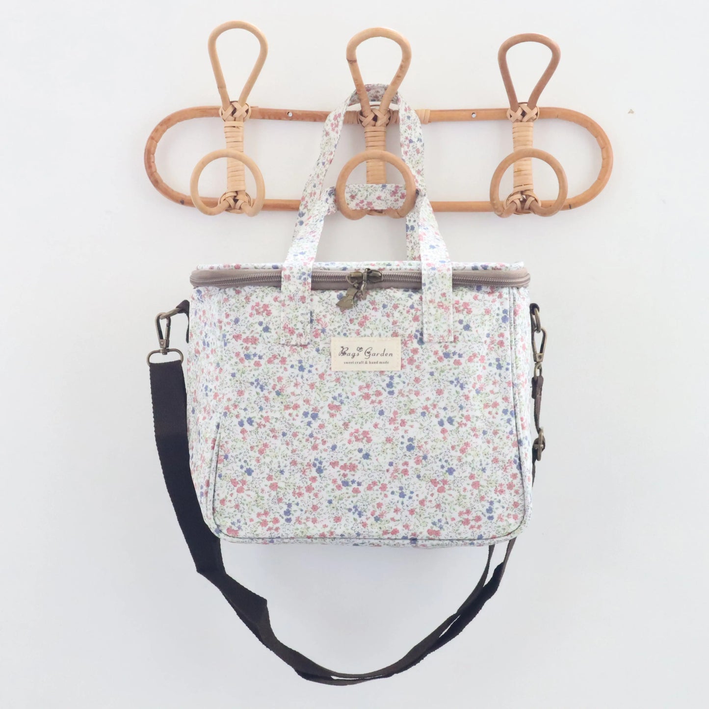 Bags Garden bolso de mano Neverita waterproof cuadrada Ciruela Bags Garden Bags Garden