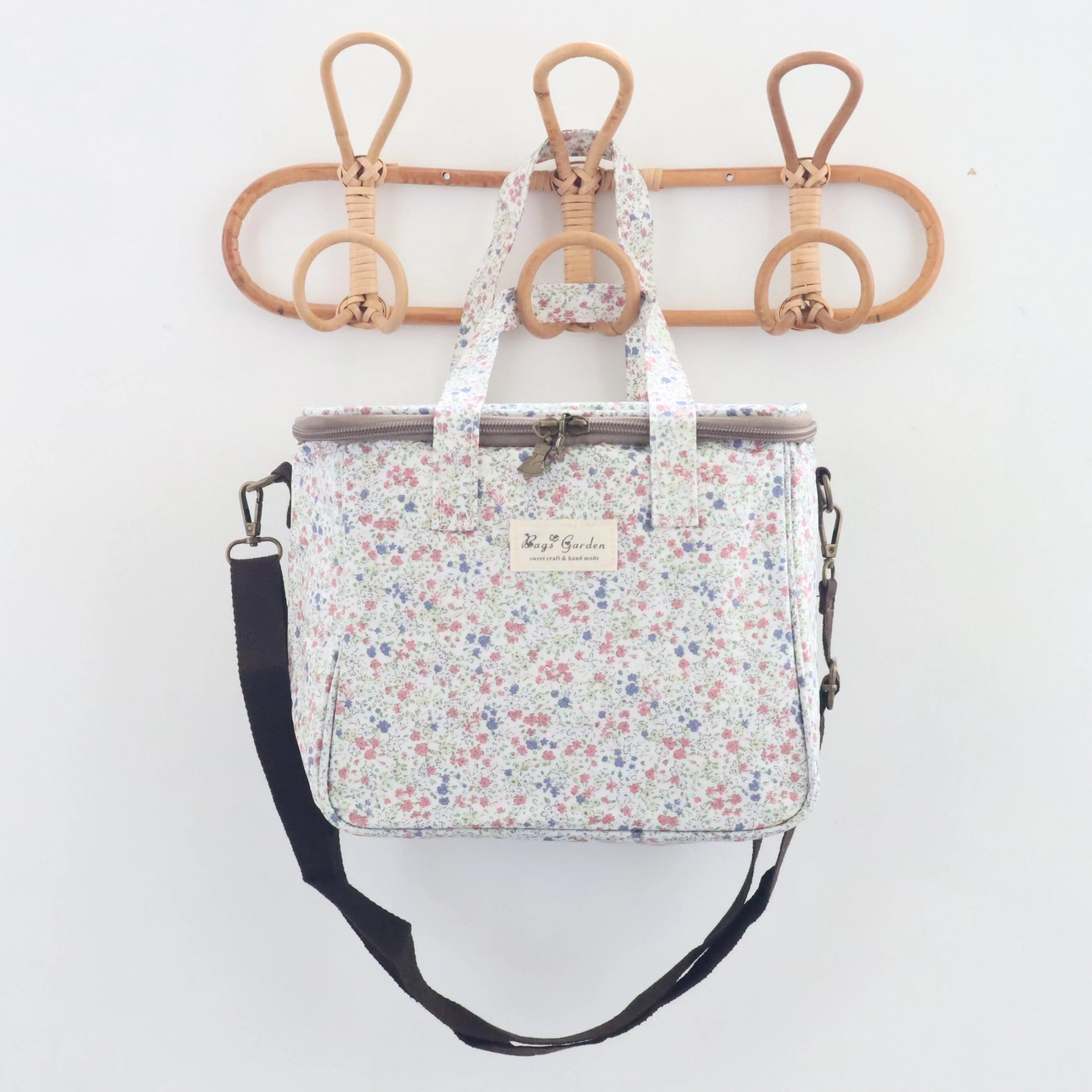 Bags Garden bolso de mano Neverita waterproof cuadrada Ciruela Bags Garden Bags Garden