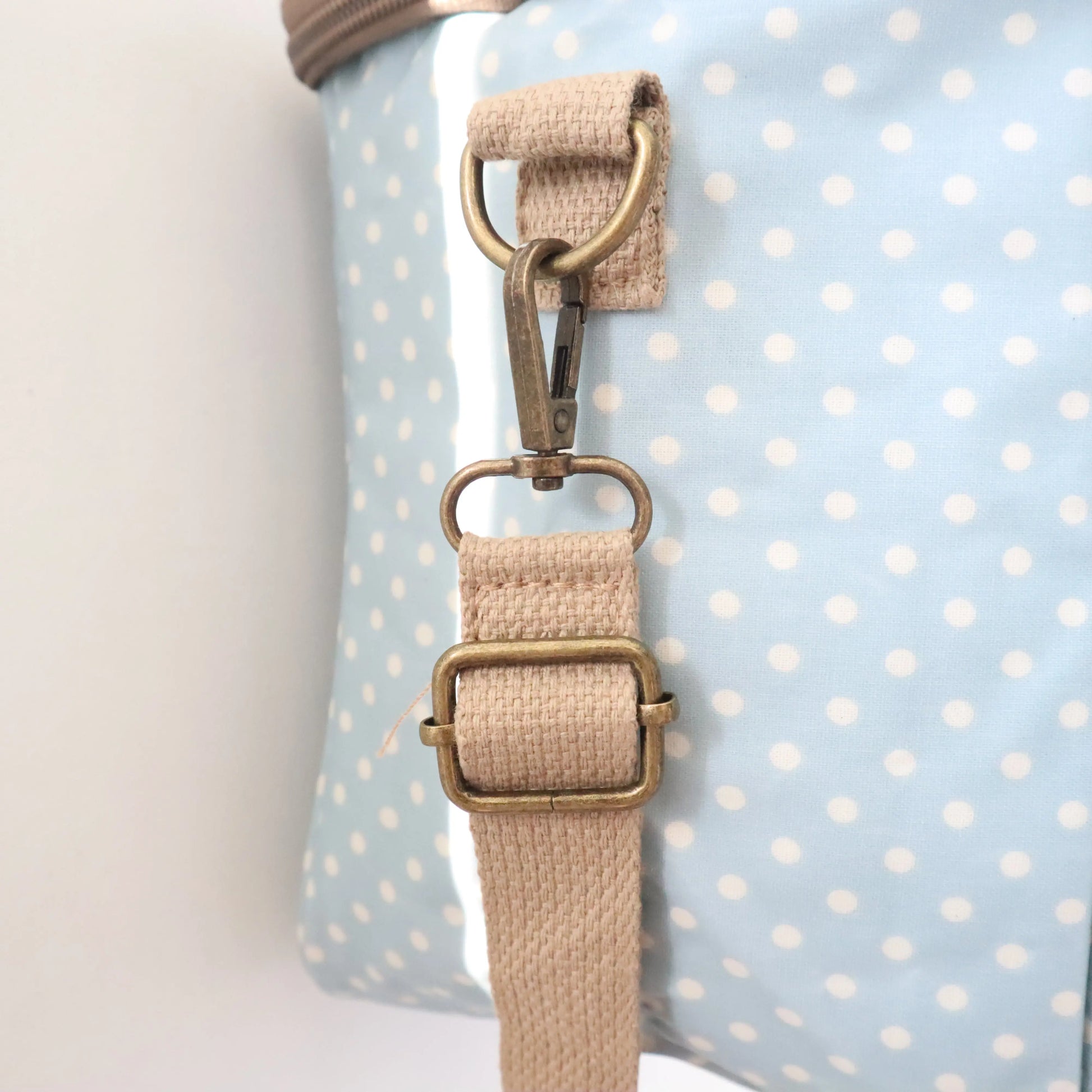 Bags Garden bolso de mano Neverita waterproof cuadrada Lunares Azulado Bags Garden Bags Garden