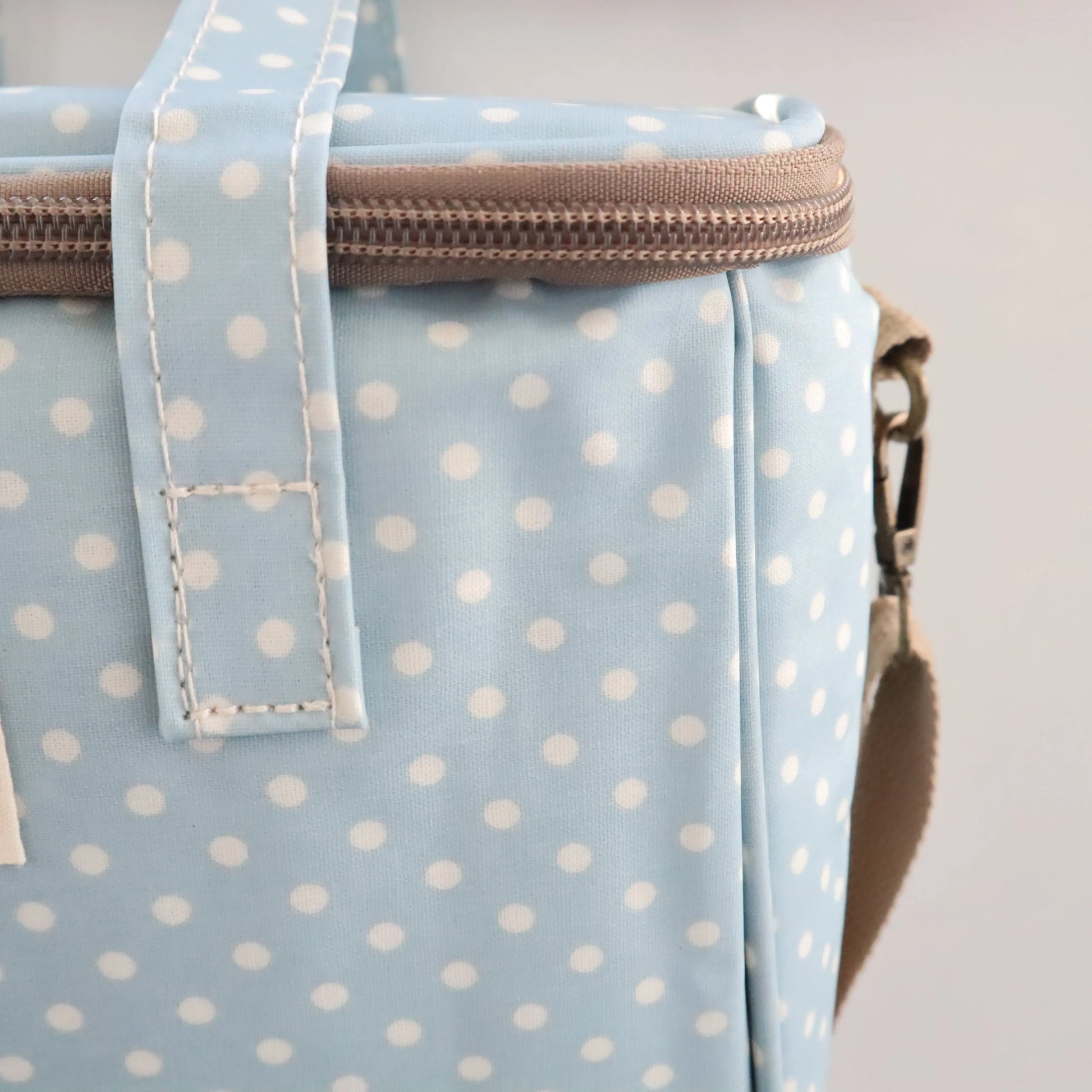 Bags Garden bolso de mano Neverita waterproof cuadrada Lunares Azulado Bags Garden Bags Garden