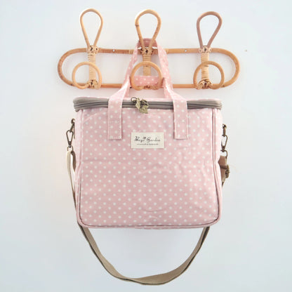 Bags Garden bolso de mano Neverita waterproof cuadrada Lunares Empolvado Bags Garden Bags Garden