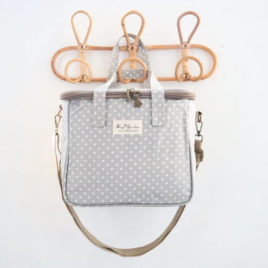 Bags Garden bolso de mano Neverita waterproof cuadrada Lunares Greige Bags Garden Bags Garden