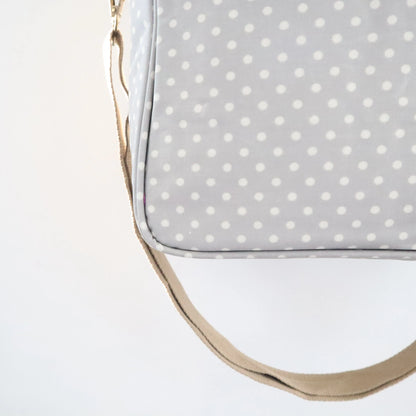 Bags Garden bolso de mano Neverita waterproof cuadrada Lunares Greige Bags Garden Bags Garden