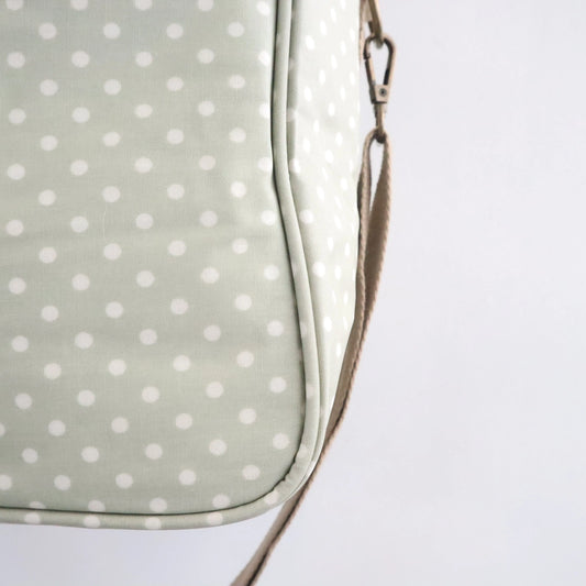 Bags Garden bolso de mano Neverita waterproof cuadrada Lunares Mint Bags Garden Bags Garden