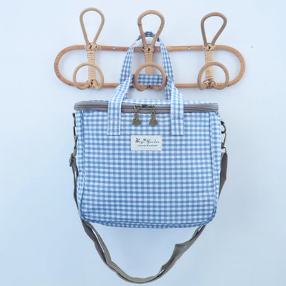 Bags Garden bolso de mano Neverita waterproof cuadrada Vichy Marino Bags Garden Bags Garden