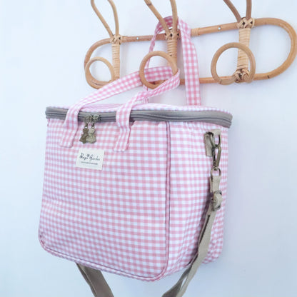 Bags Garden bolso de mano Neverita waterproof cuadrada Vichy Rosa Bags Garden Bags Garden